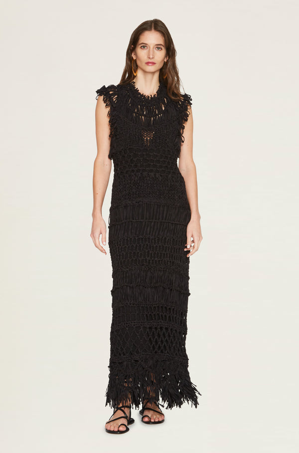 Isadora Long Crochet Dress FIL DE VIE Isadora Long Crochet Dress FIL DE VIE